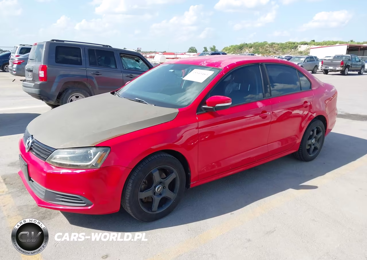 2011 Volkswagen Jetta 2.5L Se VIN:3VWDX7AJ3BM373396 - 2
