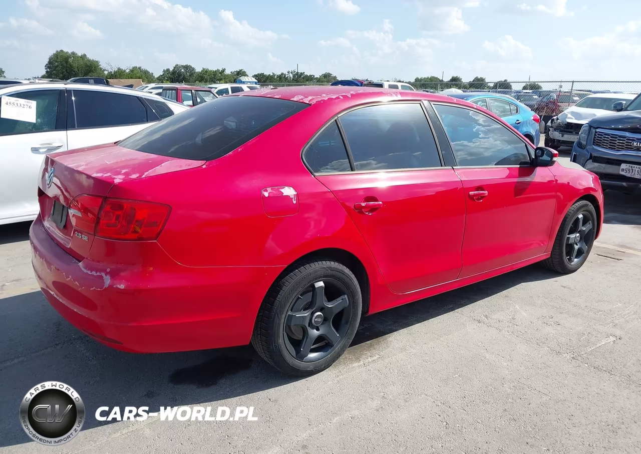 2011 Volkswagen Jetta 2.5L Se VIN:3VWDX7AJ3BM373396 - 4