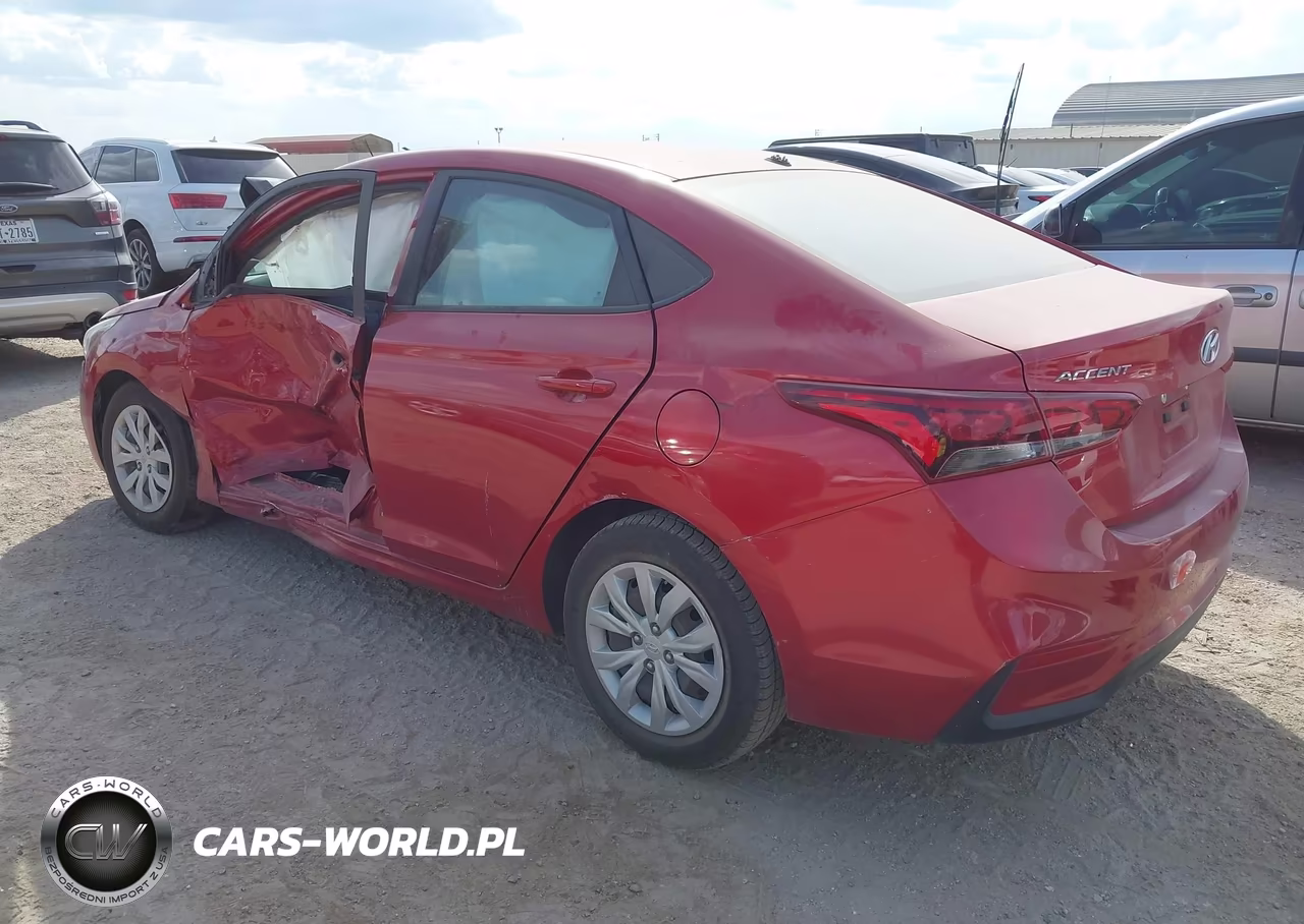 2022 Hyundai Accent Se VIN:3KPC24A65NE154364 - 3