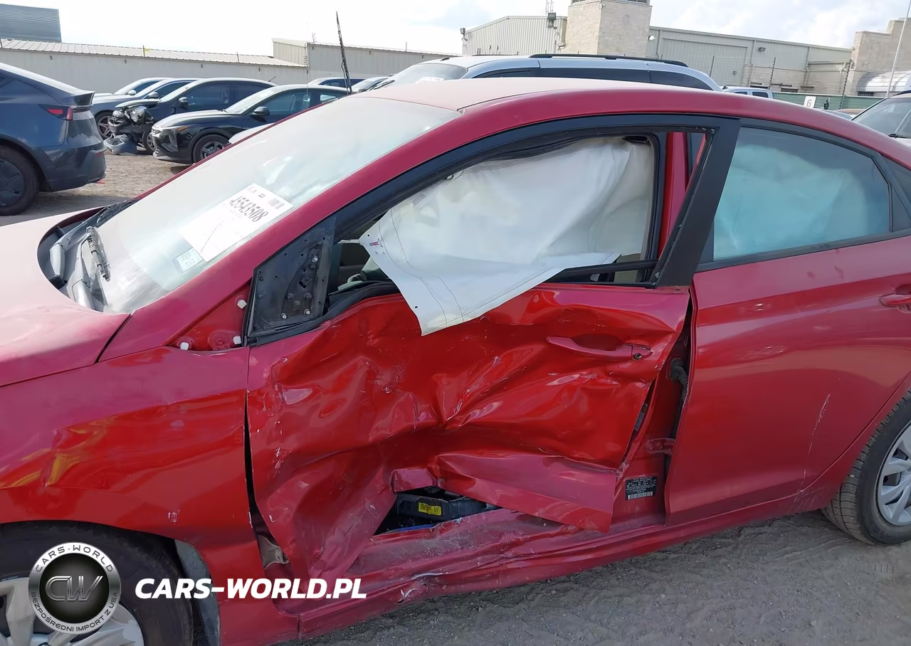 2022 Hyundai Accent Se VIN:3KPC24A65NE154364 - 6