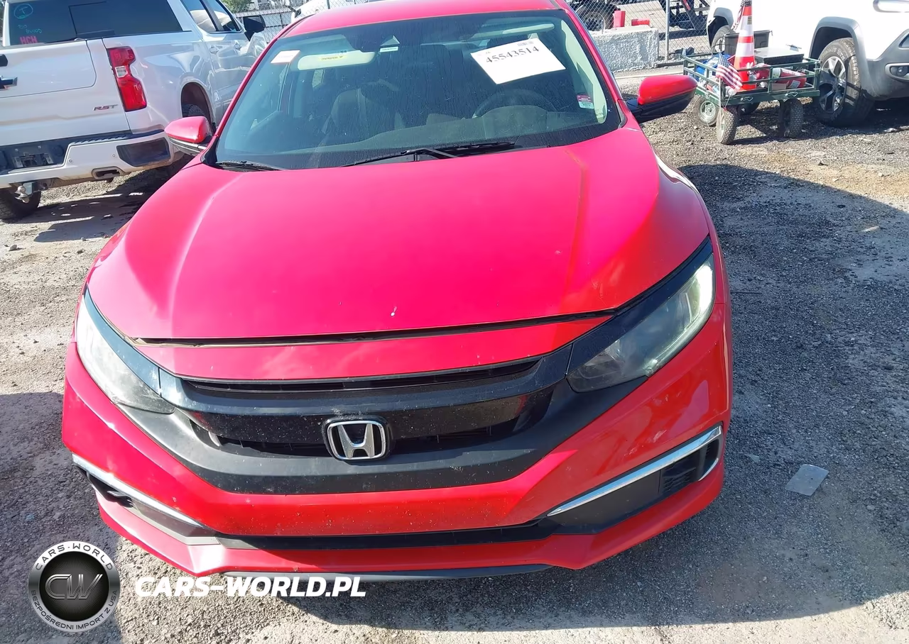 2020 Honda Civic Lx VIN:2HGFC2F64LH520390 - 12