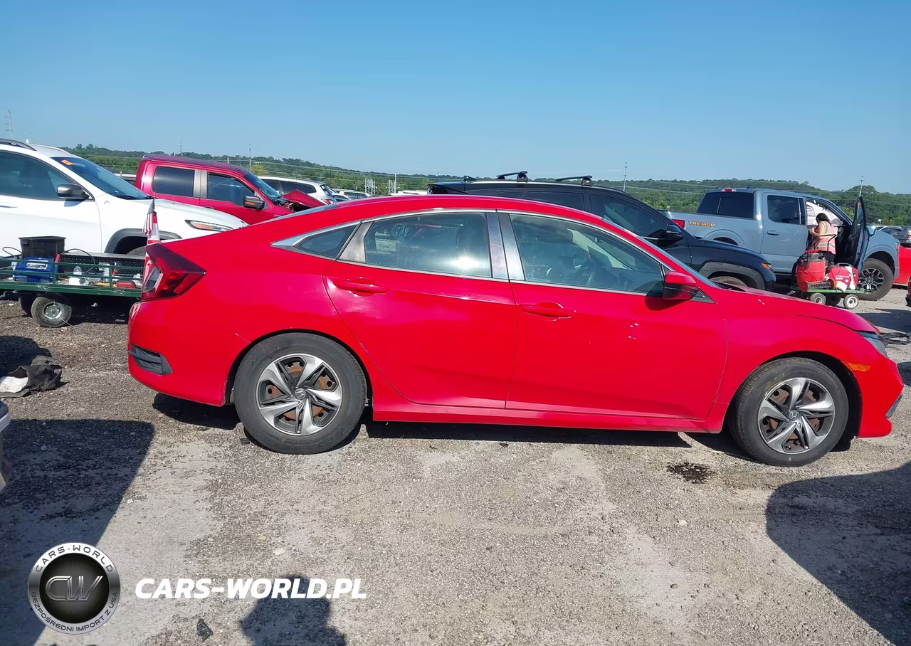 2020 Honda Civic Lx VIN:2HGFC2F64LH520390 - 13