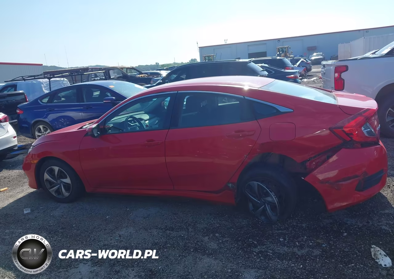 2020 Honda Civic Lx VIN:2HGFC2F64LH520390 - 14