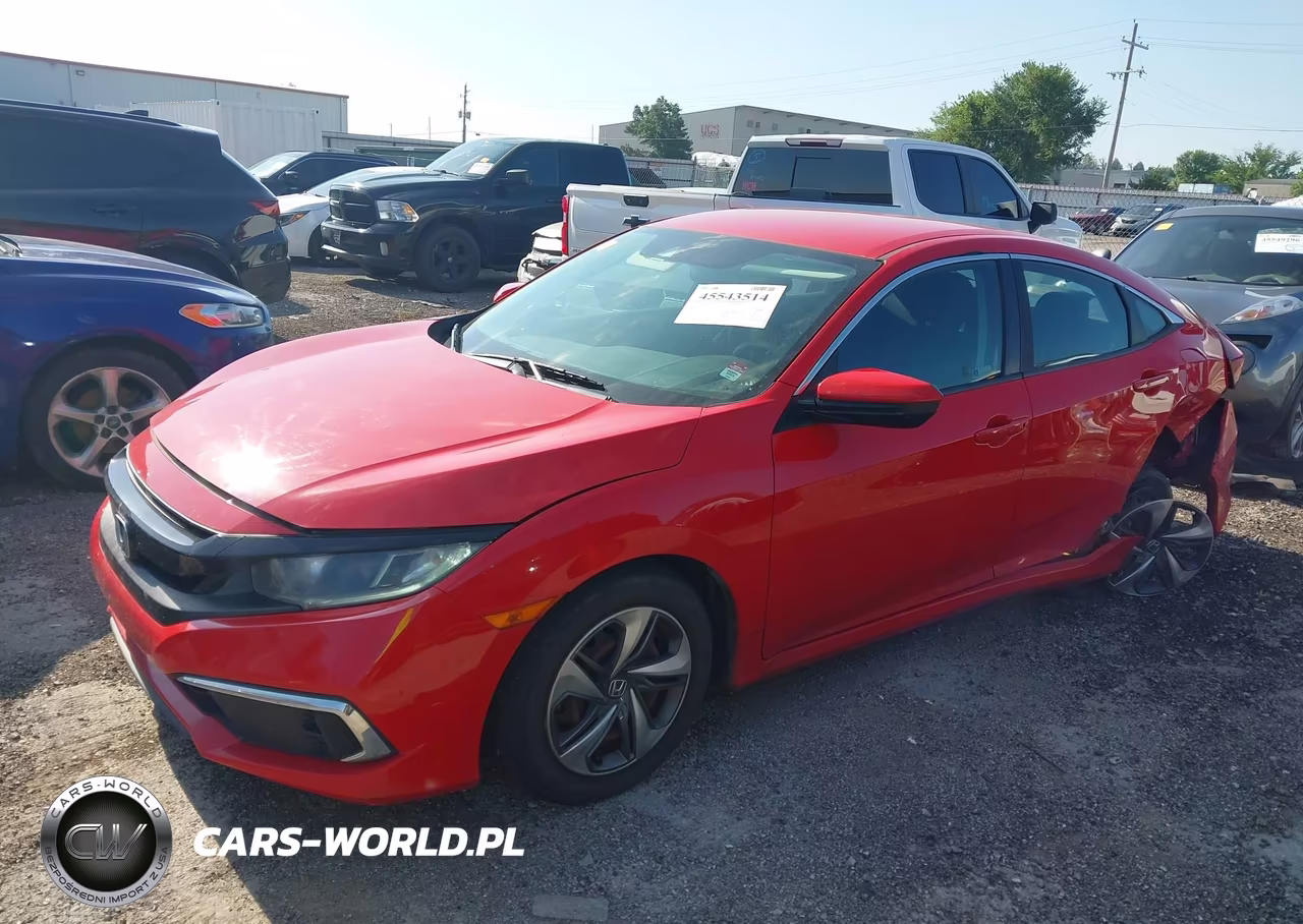 2020 Honda Civic Lx VIN:2HGFC2F64LH520390 - 2