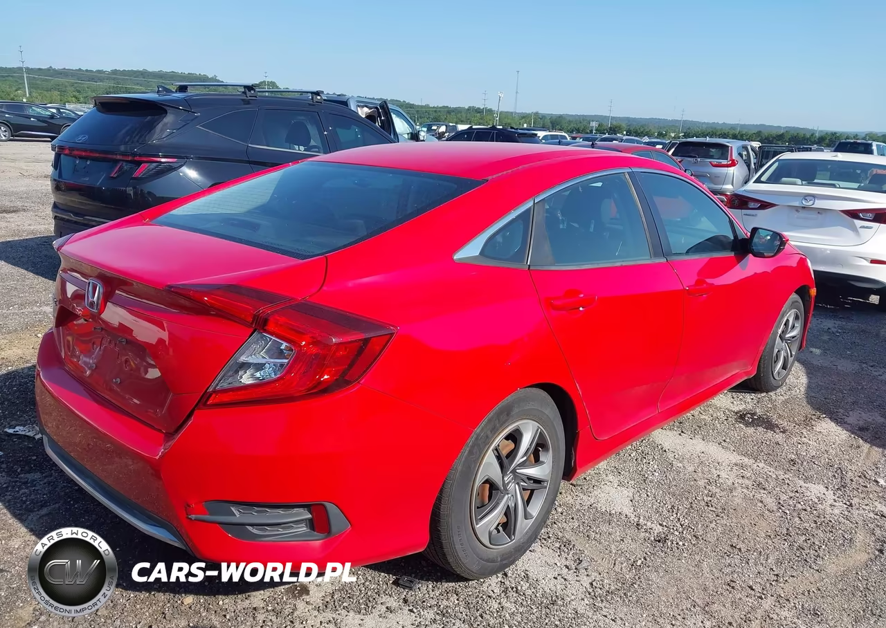 2020 Honda Civic Lx VIN:2HGFC2F64LH520390 - 4