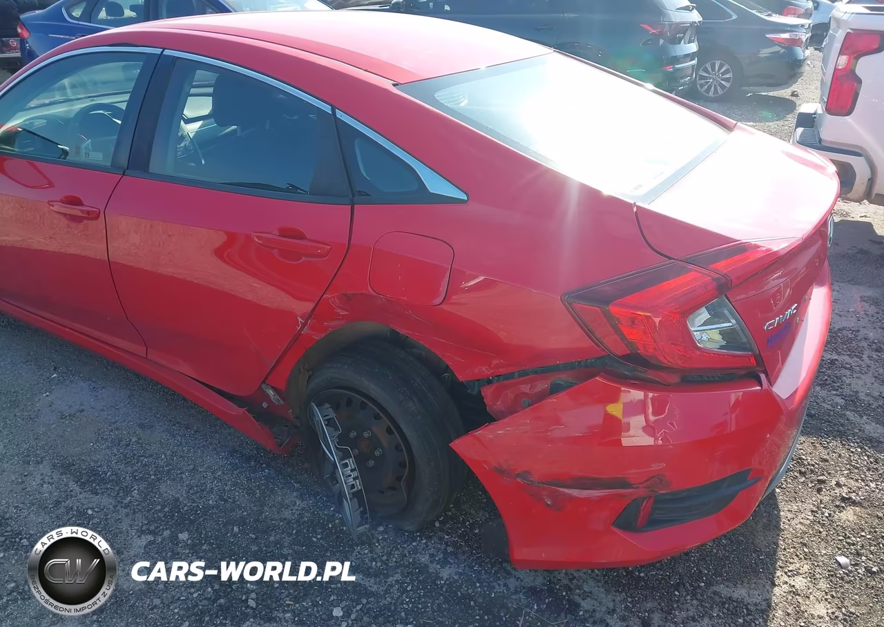 2020 Honda Civic Lx VIN:2HGFC2F64LH520390 - 6