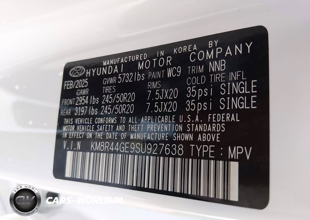 2025 Hyundai Palisade Sel Premium VIN:KM8R44GE9SU927638 - 9