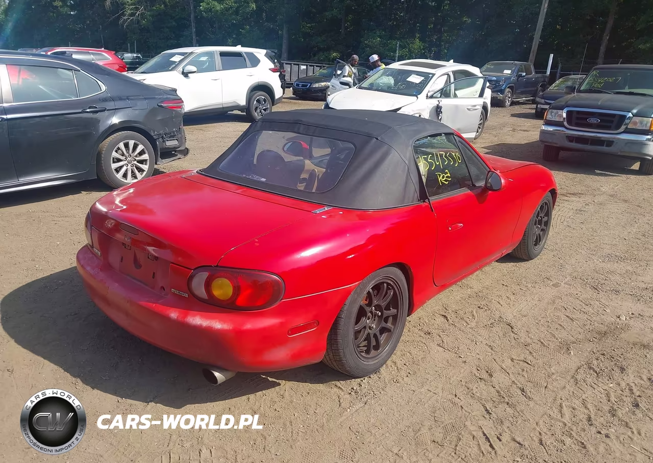 1999 Mazda Mx-5 Miata 10Th Anniversary Edition-Leather-Popular Equip-Sport-Touring VIN:JM1NB3533X0110734 - 4