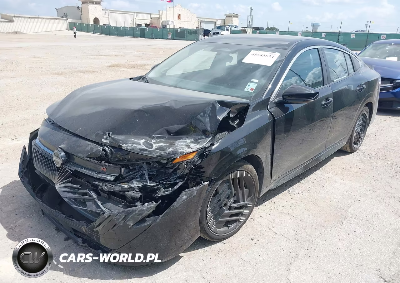 2026 Nissan Sentra Sr VIN:3N1AB9DV7TY250826 - 2