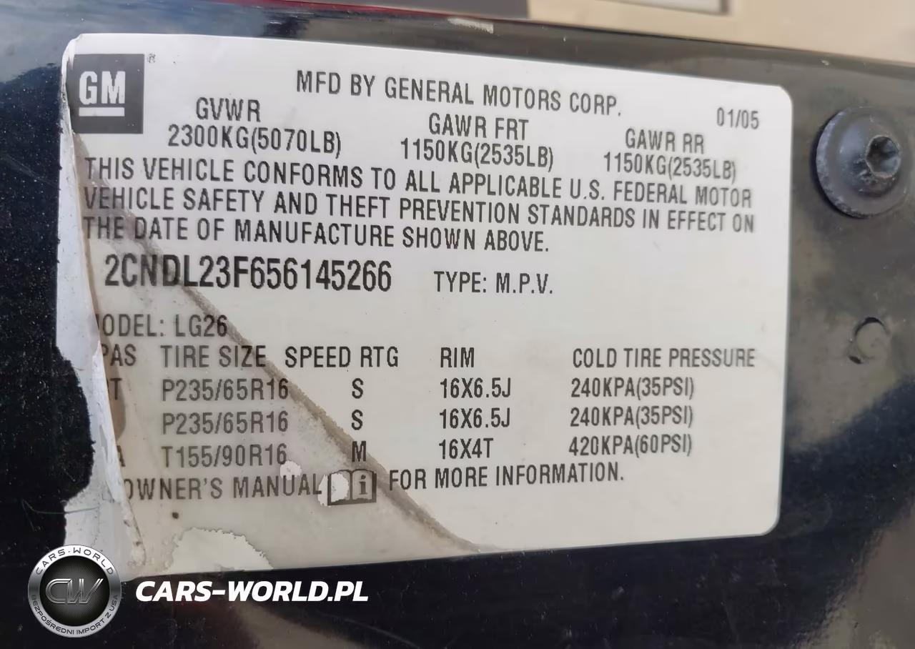 2006 Chevrolet Equinox Lt VIN:2CNDL63F066050873 - 9