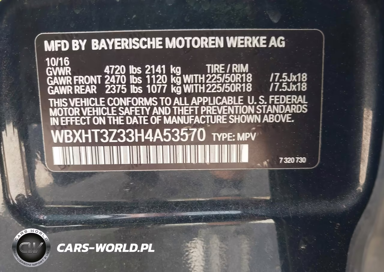 2017 BMW X1 xDrive28I VIN:WBXHT3Z33H4A53570 - 9