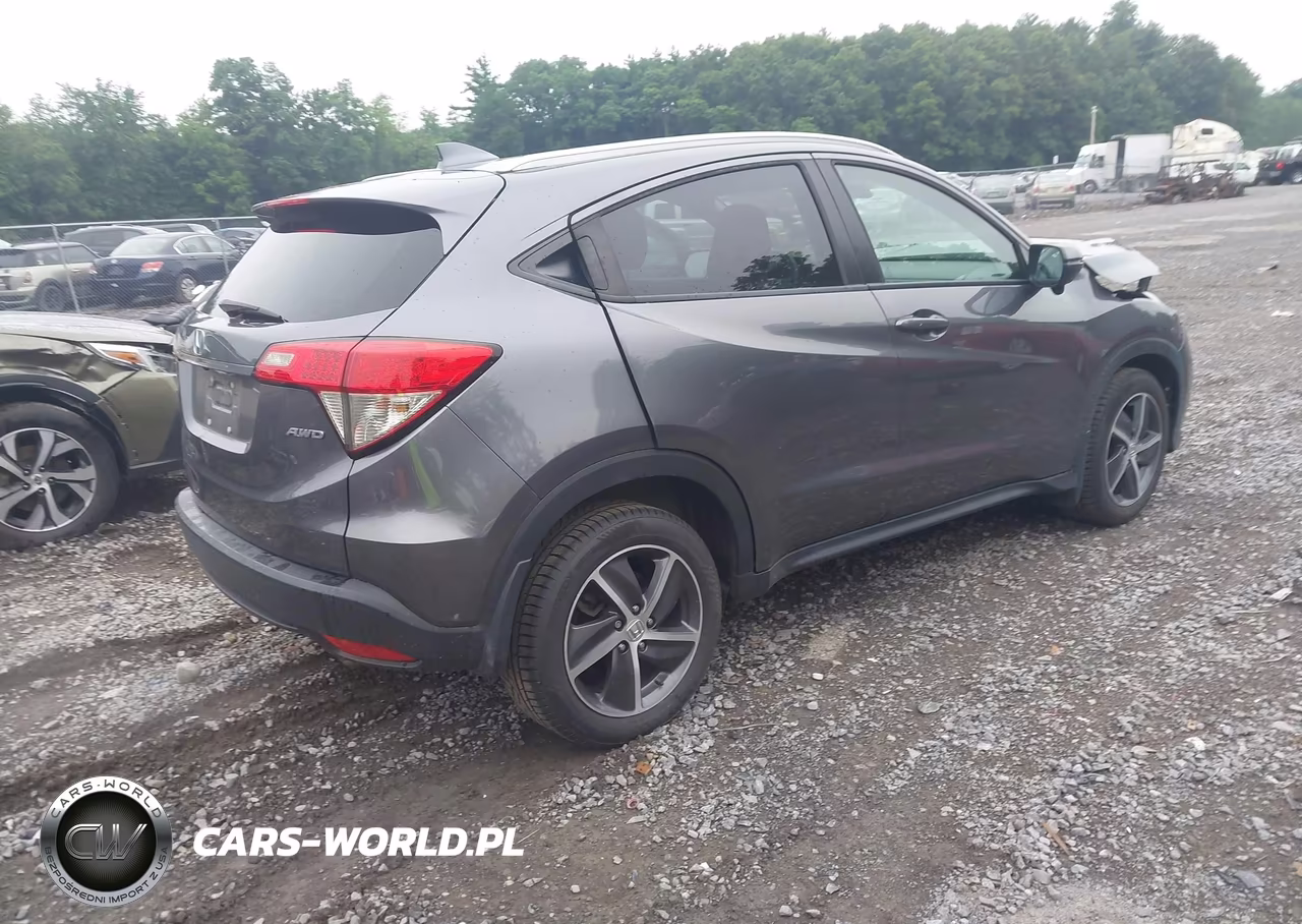 2021 Honda Hr-V Awd Ex-L VIN:3CZRU6H74MM705610 - 4