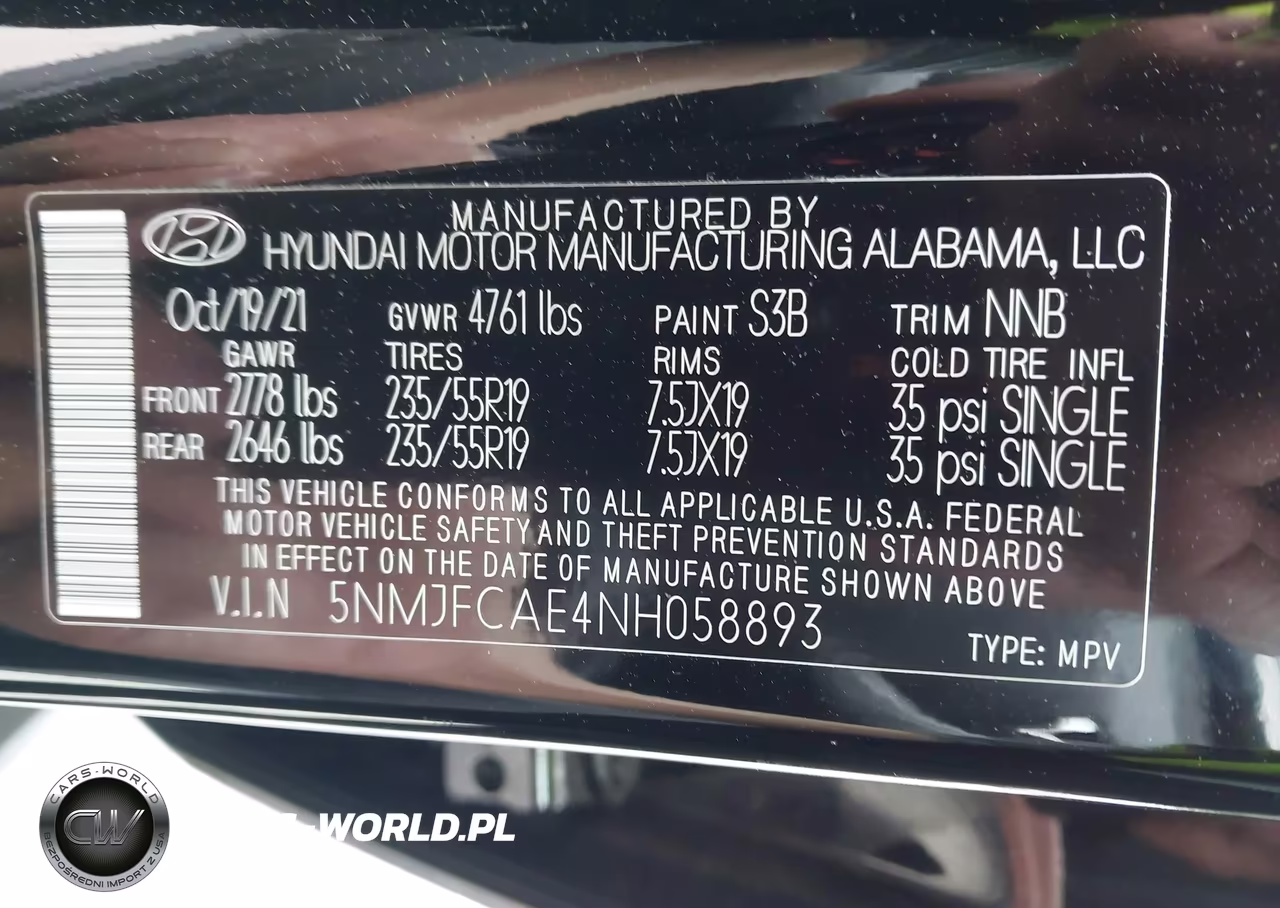 2022 Hyundai Tucson Sel VIN:5NMJFCAE4NH058893 - 9
