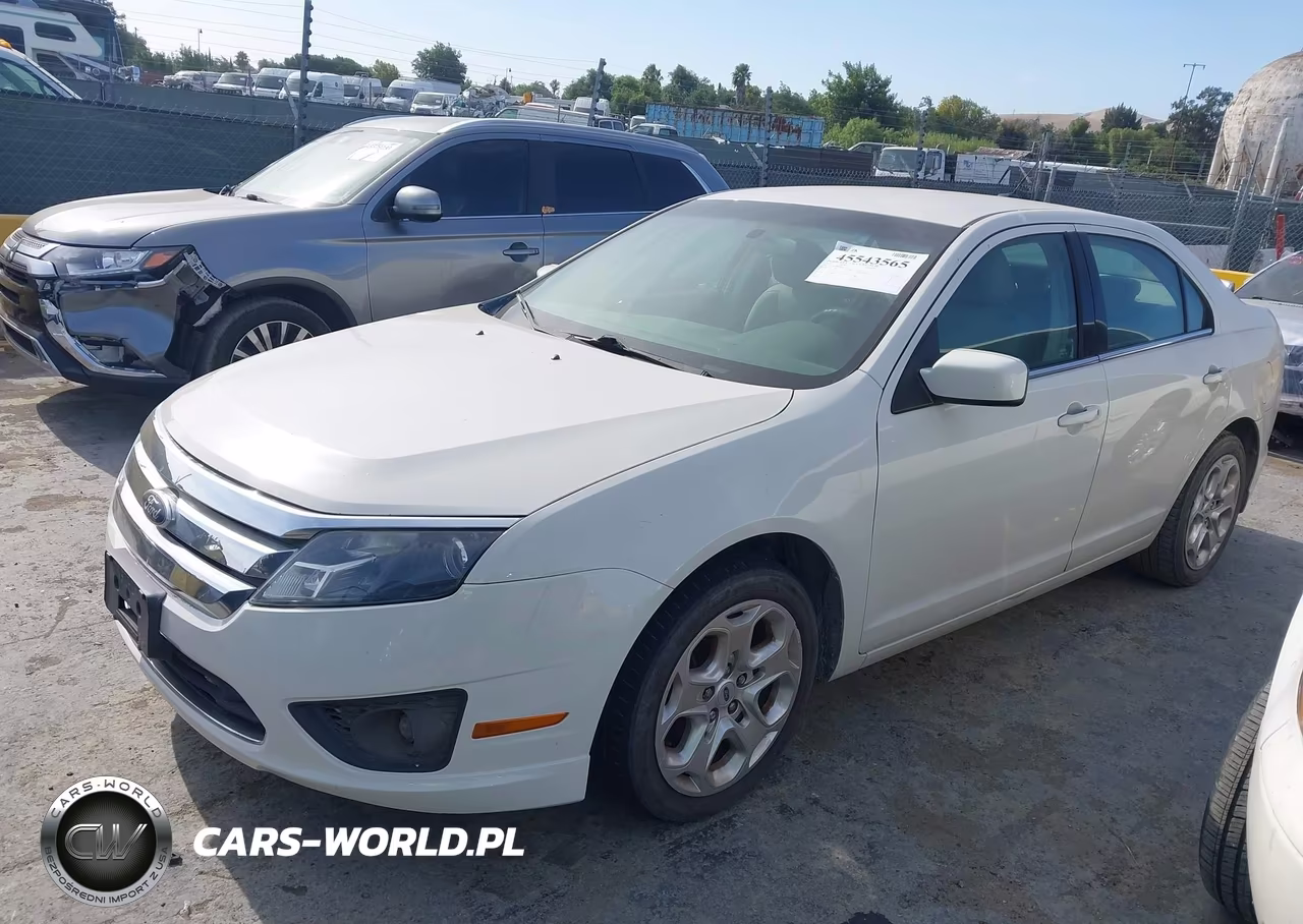 2010 Ford Fusion Se VIN:3FAHP0HG8AR417731 - 2