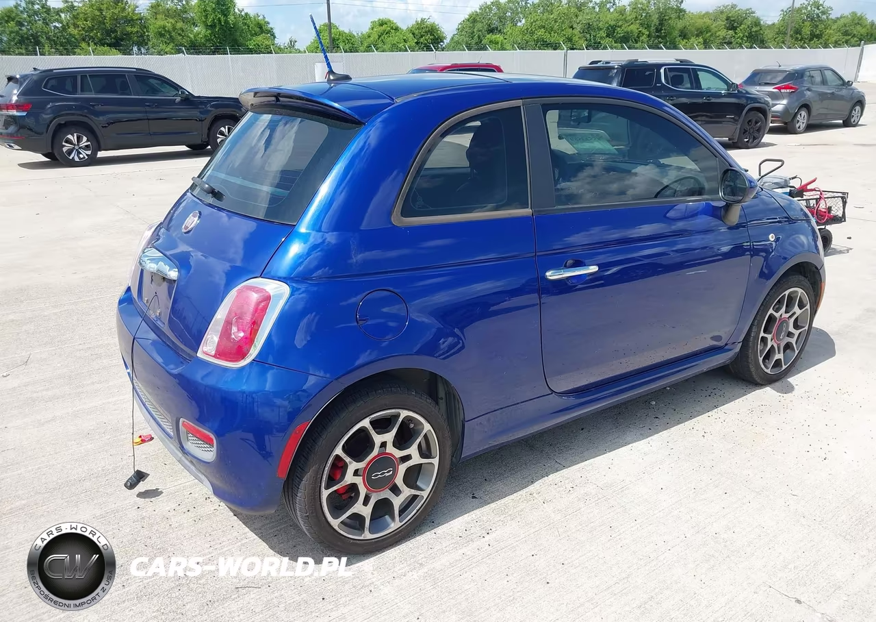 2012 Fiat 500 Sport VIN:3C3CFFBRXCT127375 - 4