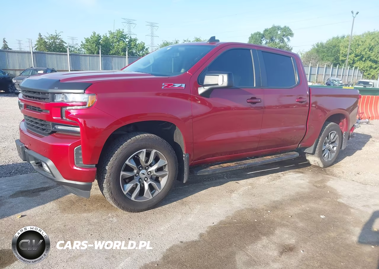 2021 Chevrolet Silverado 1500 4Wd Short Bed Rst VIN:1GCUYEED0MZ139422 - 2