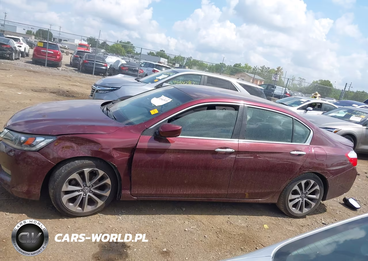 2014 Honda Accord Sport VIN:1HGCR2F50EA124791 - 15