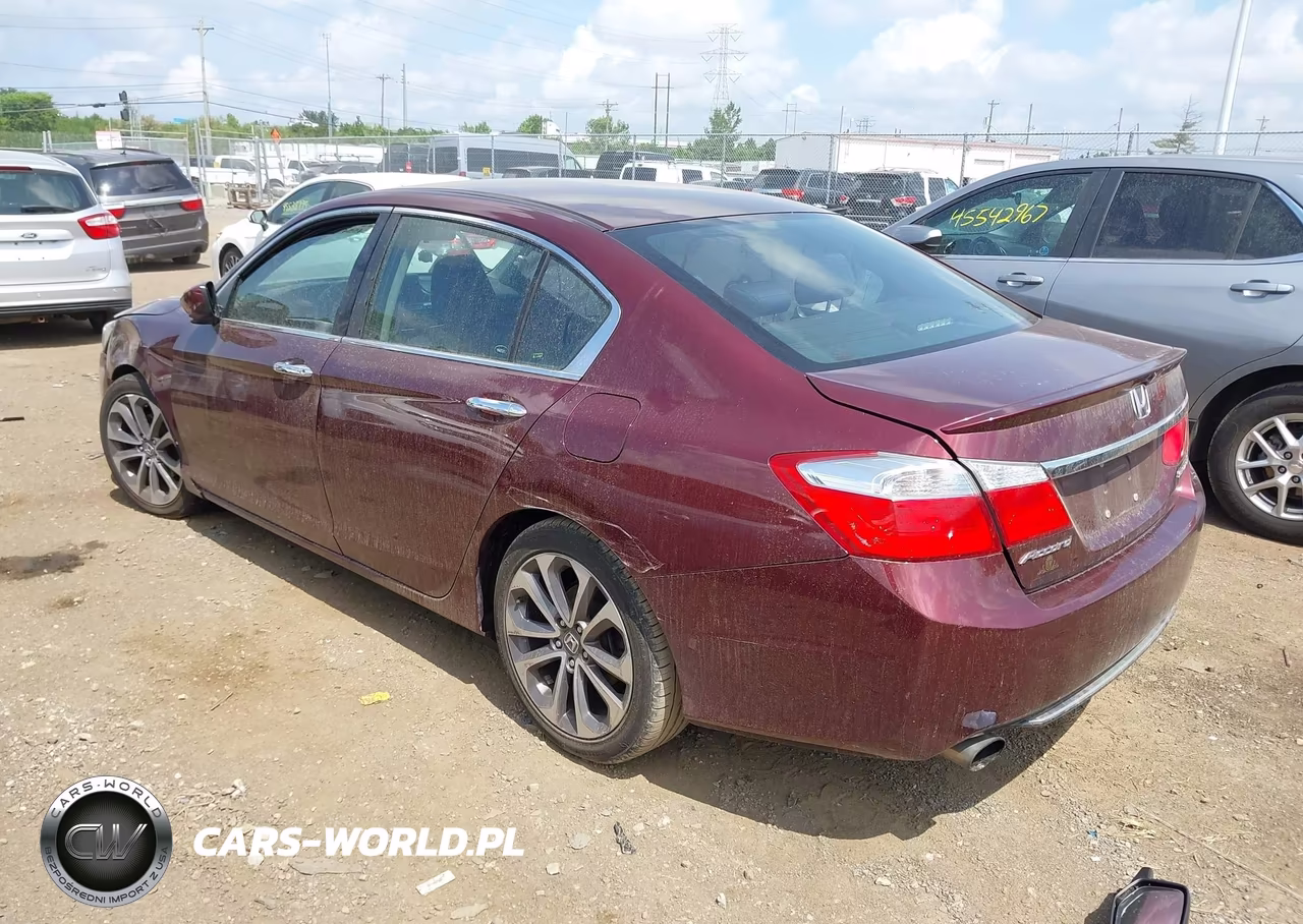 2014 Honda Accord Sport VIN:1HGCR2F50EA124791 - 3
