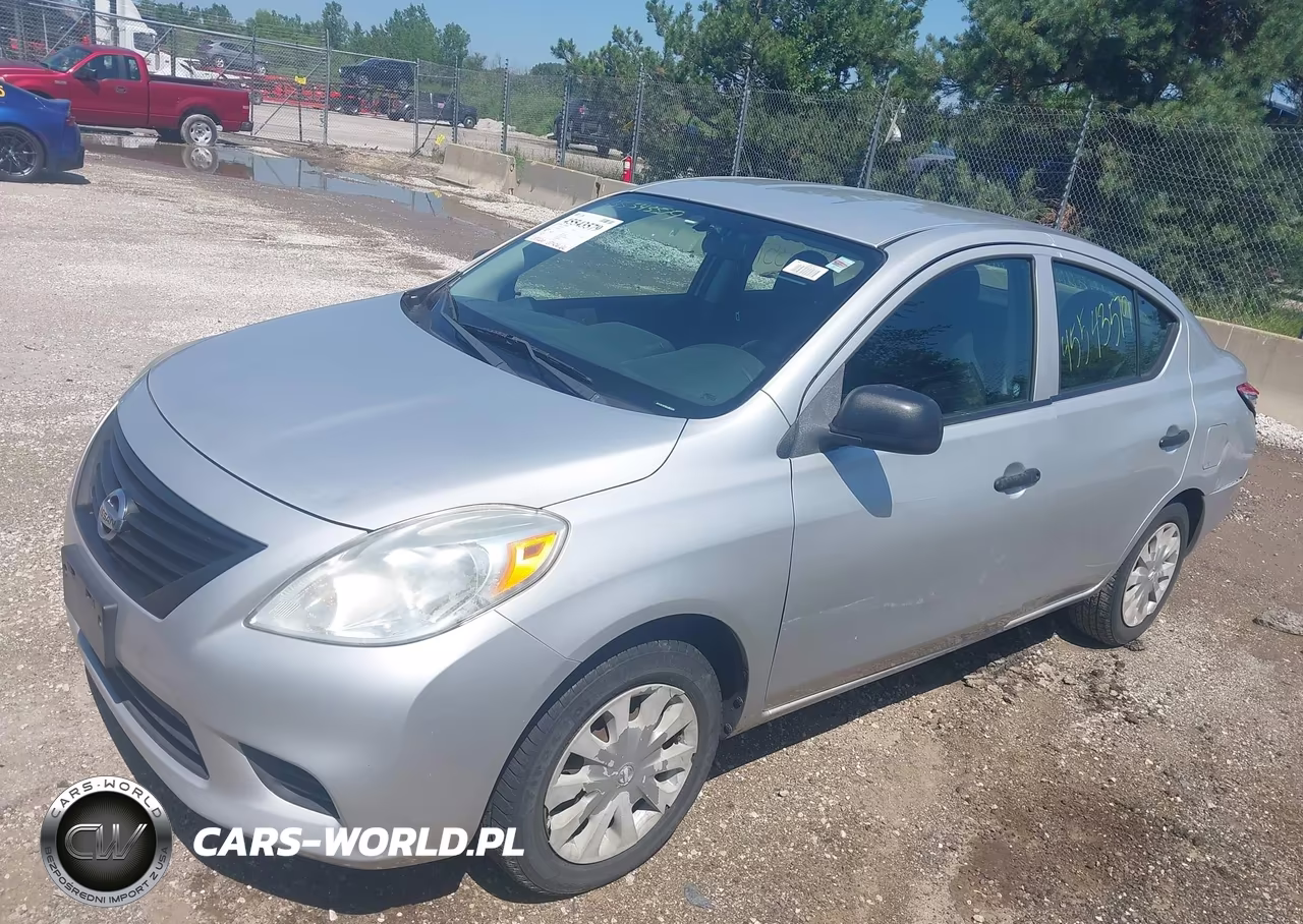 2013 Nissan Versa 1.6 S VIN:3N1CN7AP9DL893123 - 2