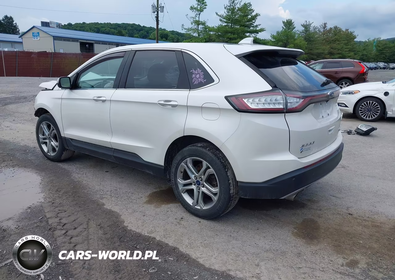 2017 Ford Edge Titanium VIN:2FMPK4K83HBB41718 - 3