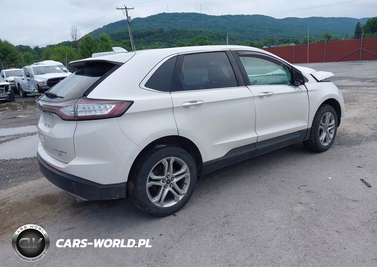 2017 Ford Edge Titanium VIN:2FMPK4K83HBB41718 - 4