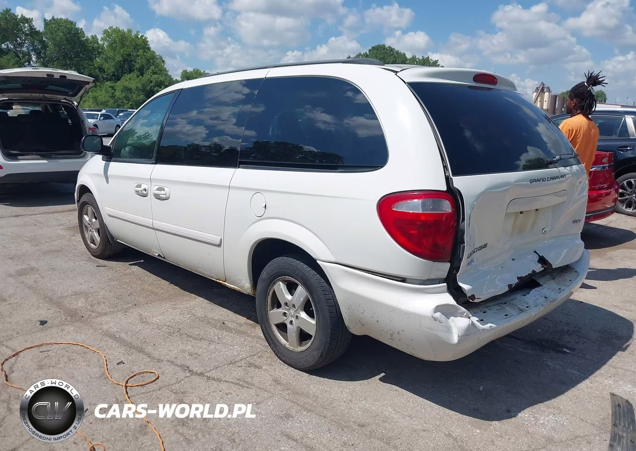 2007 Dodge Grand Caravan Sxt VIN:2D4GP44L07R344792 - 3