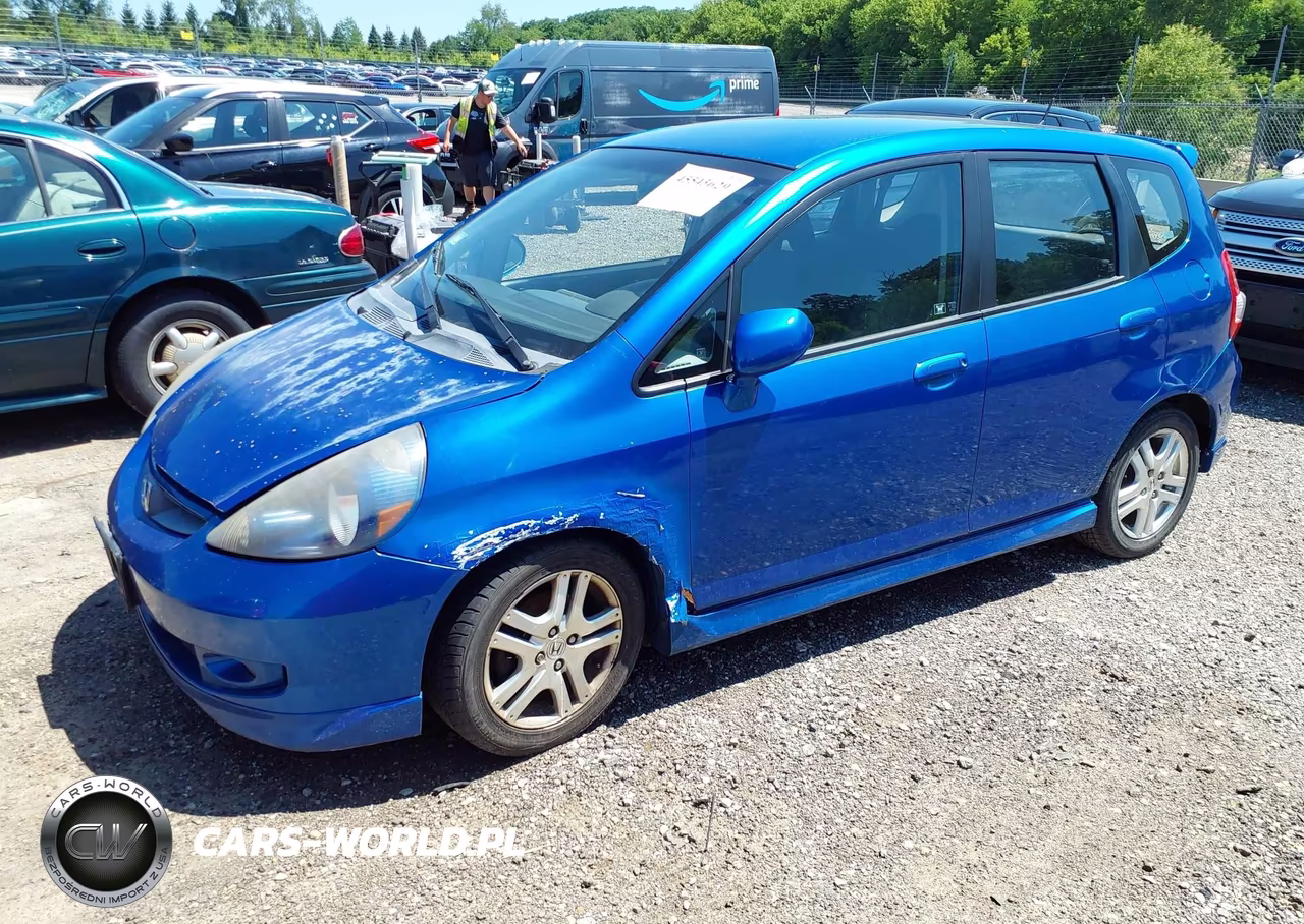 2007 Honda Fit Sport VIN:JHMGD38657S053464 - 2