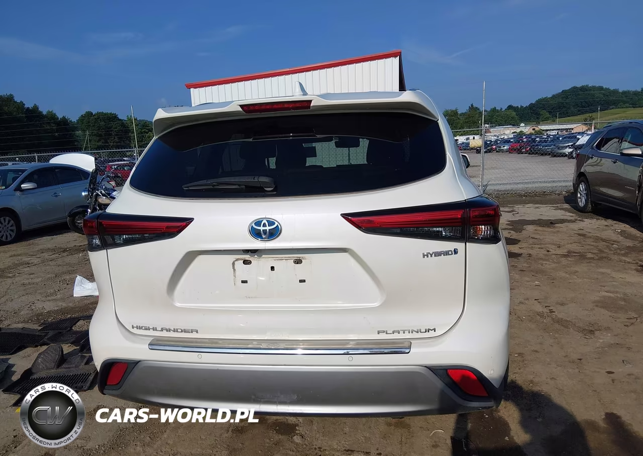 2021 Toyota Highlander Hybrid Platinum VIN:5TDEBRCH5MS017661 - 17