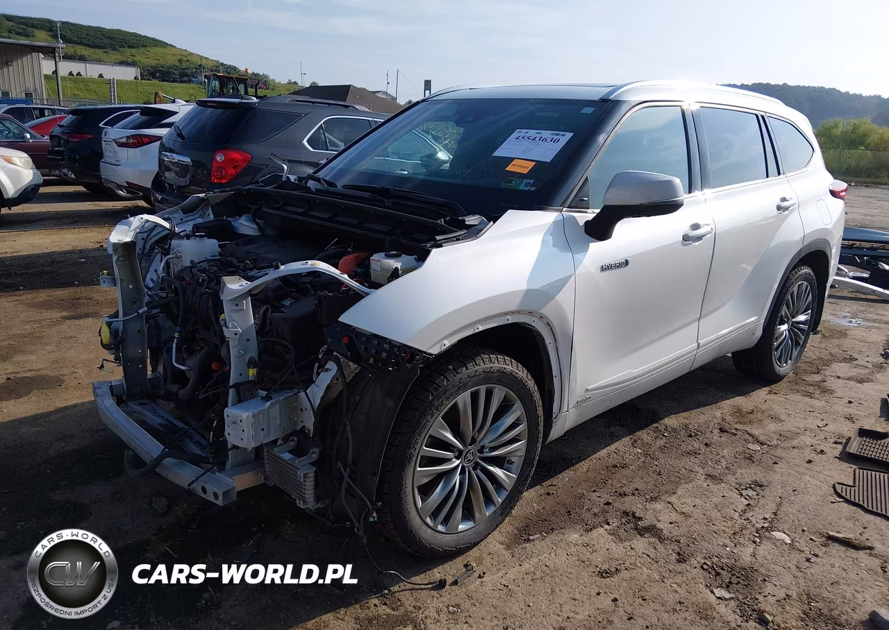 2021 Toyota Highlander Hybrid Platinum VIN:5TDEBRCH5MS017661 - 2