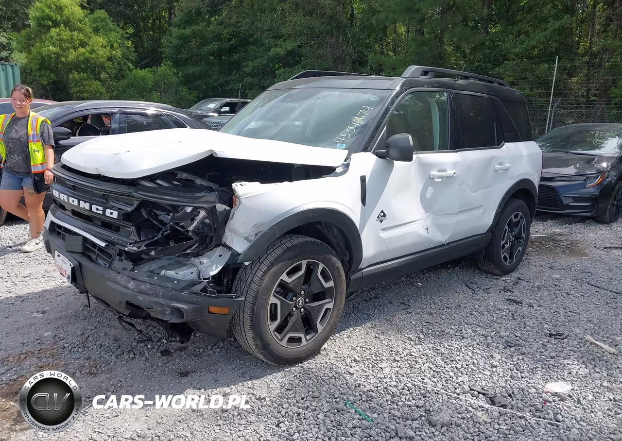 2022 Ford Bronco Sport Outer Banks VIN:3FMCR9C61NRE11871 - 2