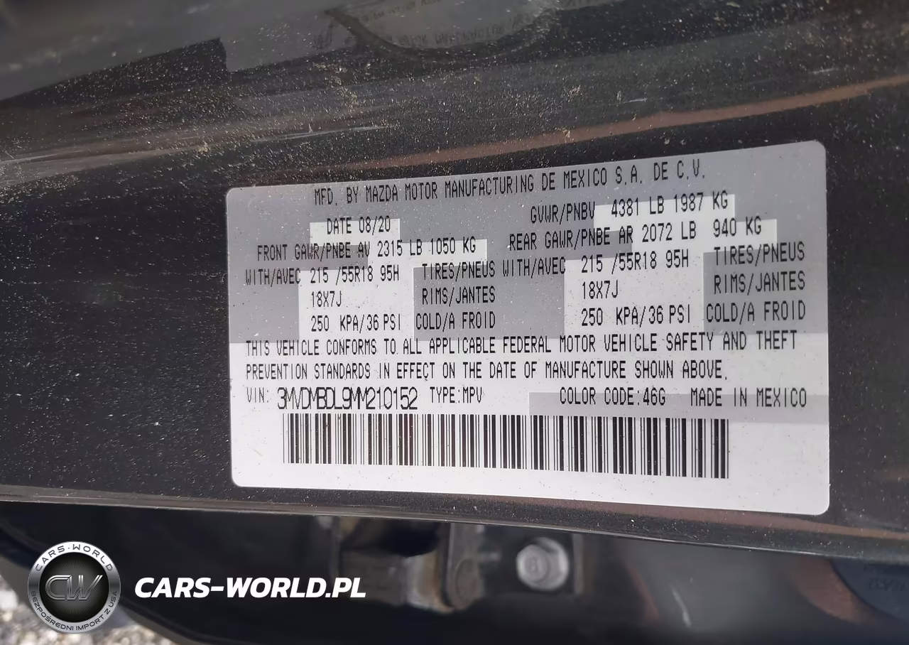 2021 Mazda Cx-30 Premium VIN:3MVDMBDL9MM210152 - 9