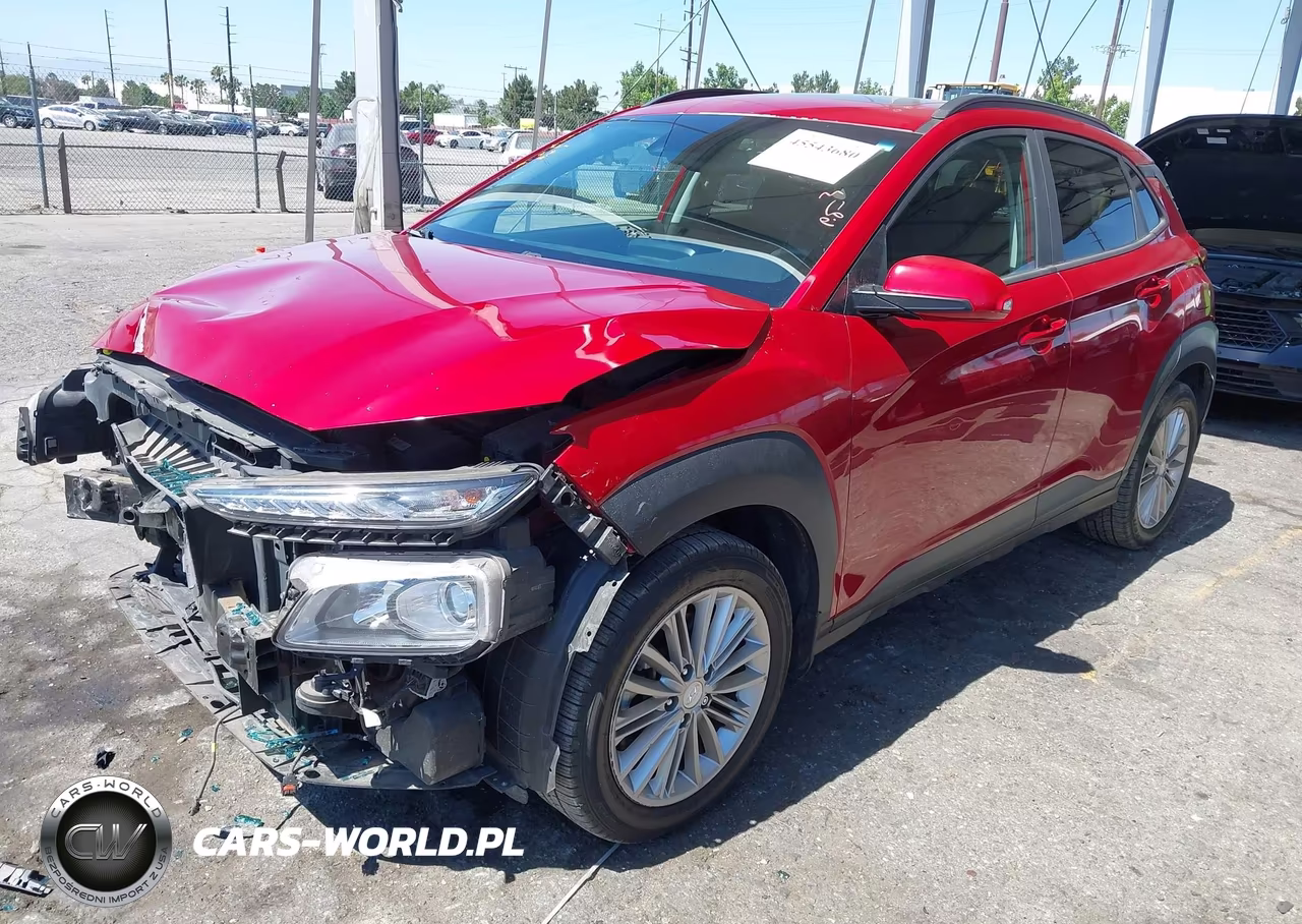 2019 Hyundai Kona Sel VIN:KM8K6CAA2KU319746 - 2