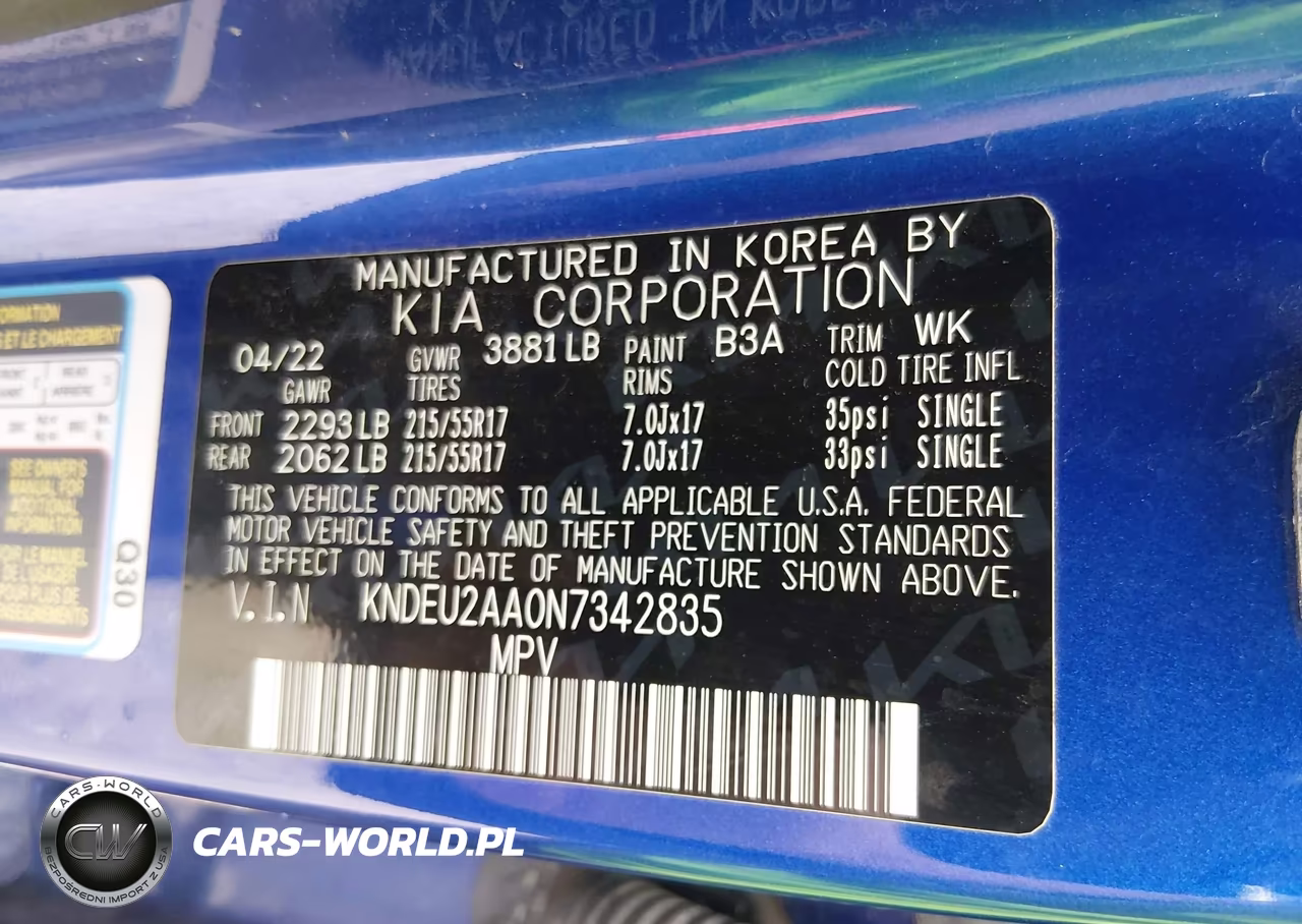 2022 Kia Seltos S VIN:KNDEU2AA0N7342835 - 9