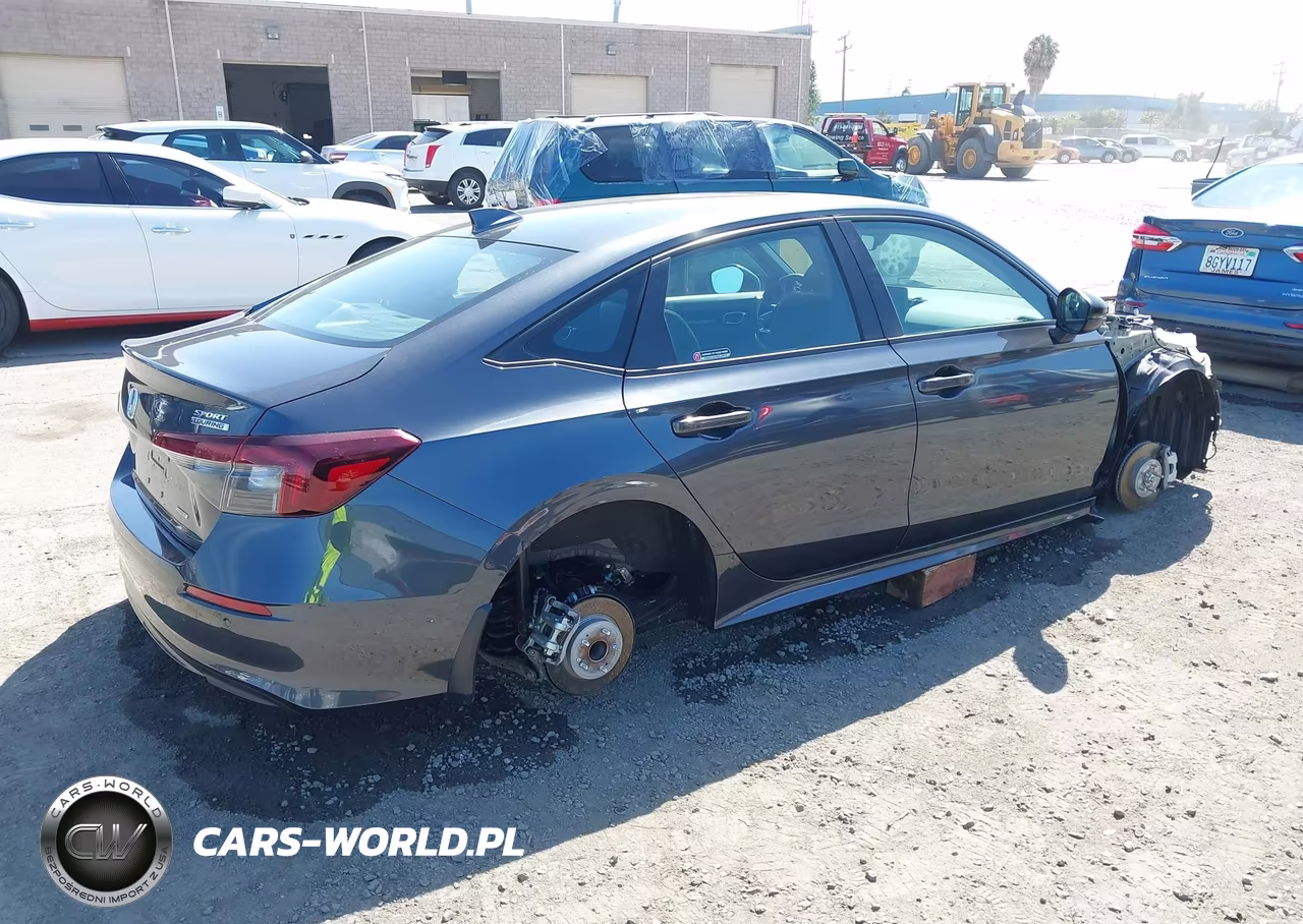 2025 Honda Civic Hybrid Sport-Sport Touring VIN:2HGFE4F89SH313659 - 4