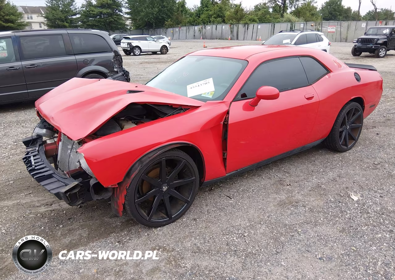 2014 Dodge Challenger Sxt VIN:2C3CDYAG0EH232018 - 2