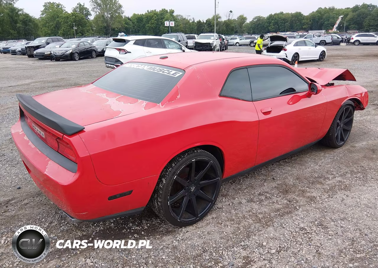 2014 Dodge Challenger Sxt VIN:2C3CDYAG0EH232018 - 4