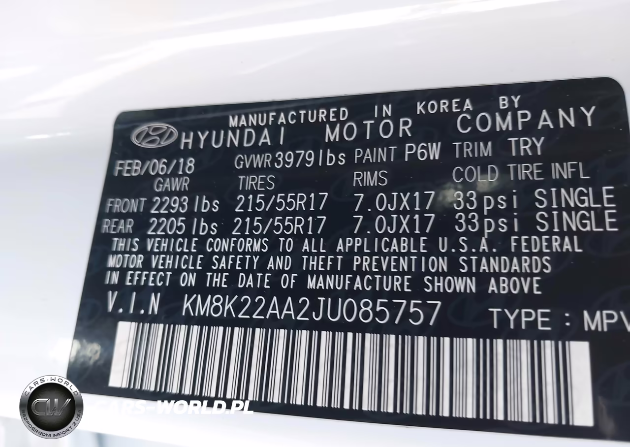 2018 Hyundai Kona Sel VIN:KM8K22AA2JU085757 - 9