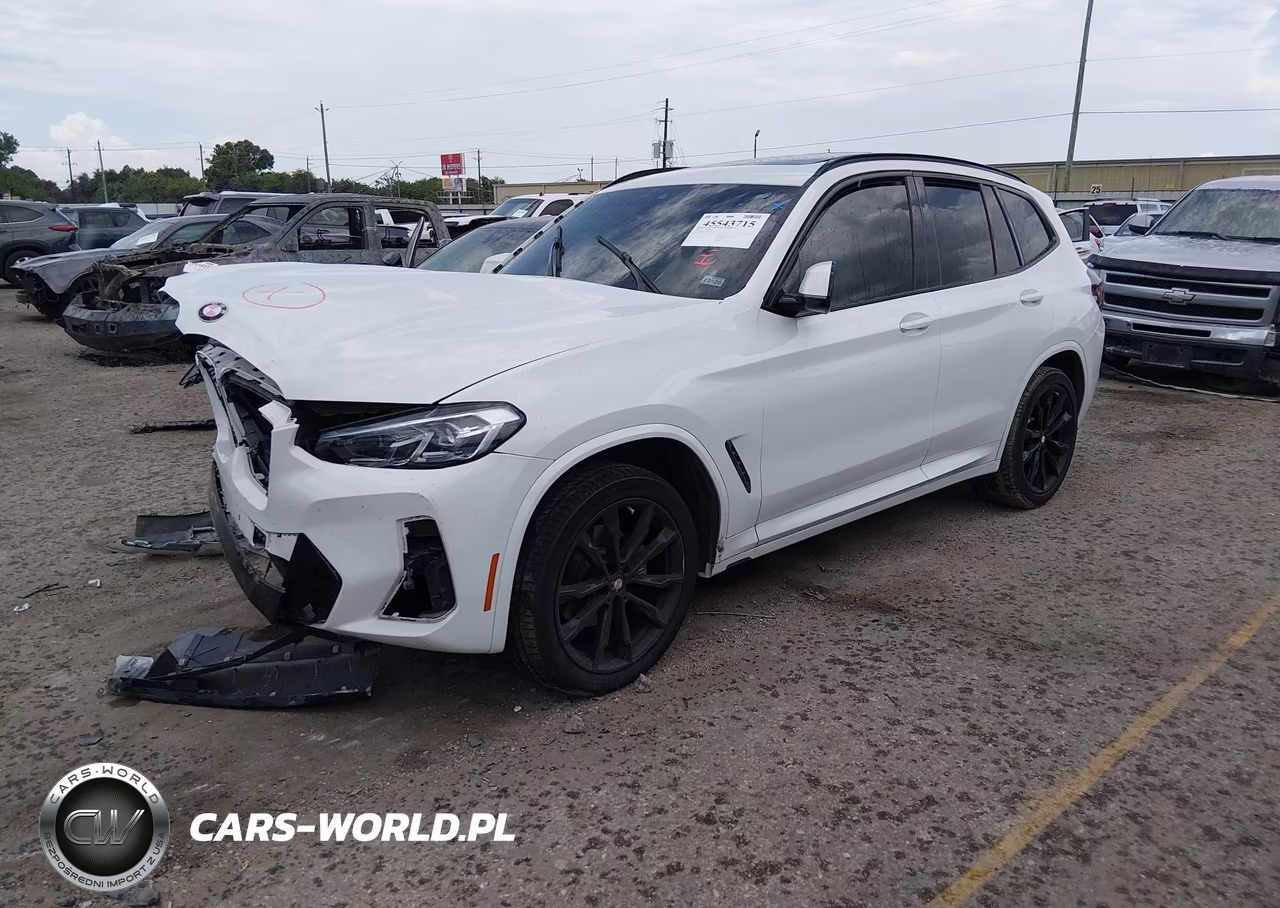 2022 BMW X3 Sdrive30I VIN:5UX43DP07N9K40427 - 2