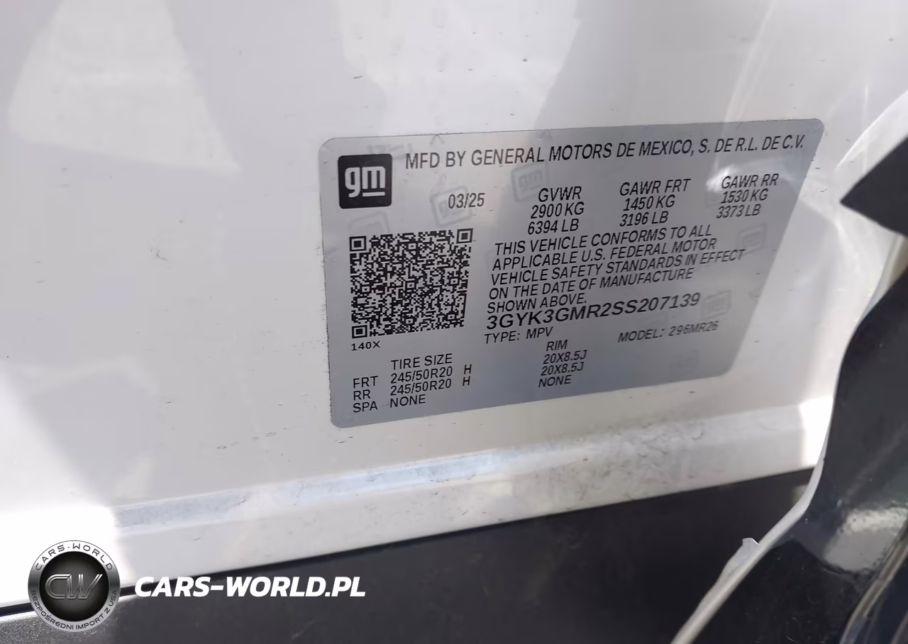 2025 Cadillac Optiq Sport 2 Awd VIN:3GYK3GMR2SS207139 - 9