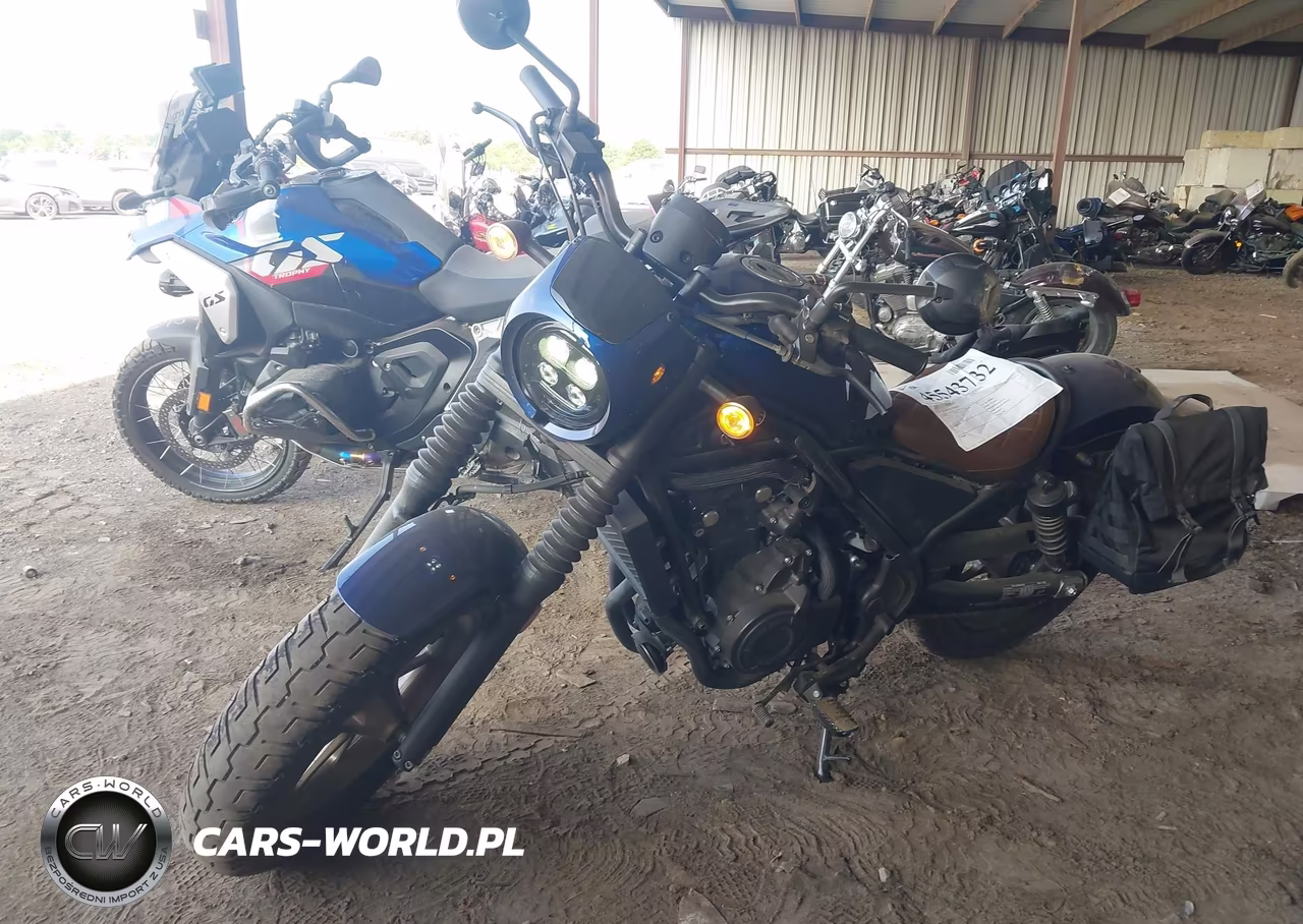 2025 Honda Cmx500 A2 VIN:MLHPC5617S5800011 - 2