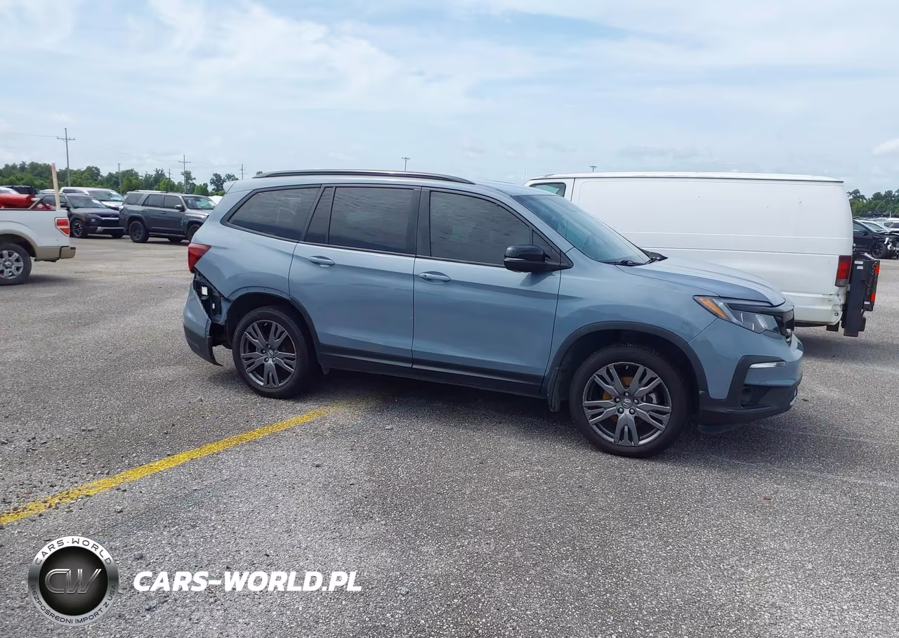2022 Honda Pilot Awd Sport VIN:5FNYF6H31NB095292 - 14