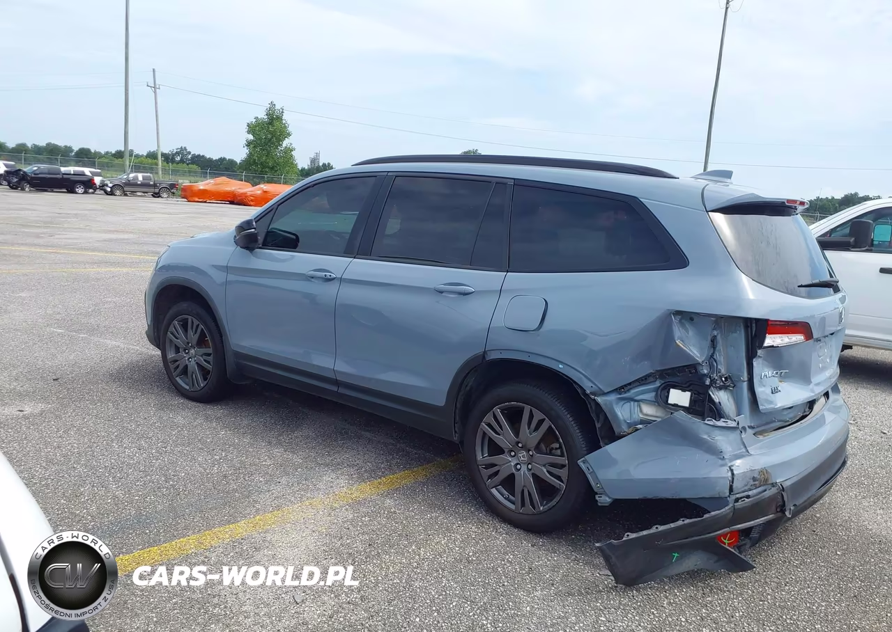 2022 Honda Pilot Awd Sport VIN:5FNYF6H31NB095292 - 15