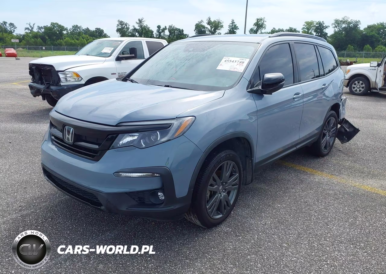 2022 Honda Pilot Awd Sport VIN:5FNYF6H31NB095292 - 2