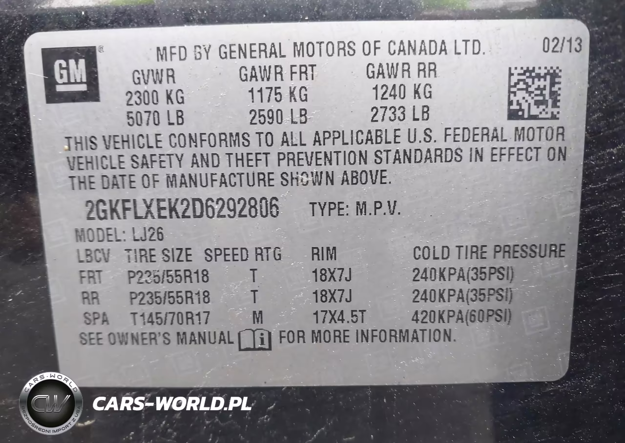 2013 GMC Terrain Slt-2 VIN:2GKFLXEK2D6292806 - 9