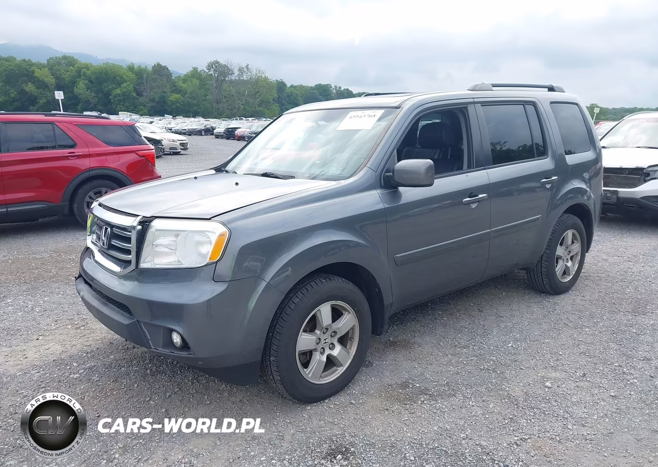 2012 Honda Pilot Ex-L VIN:5FNYF4H5XCB007021 - 2