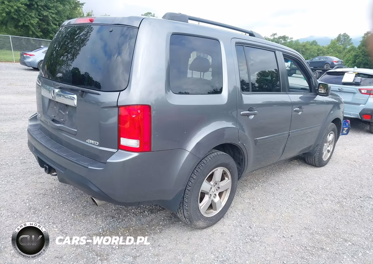 2012 Honda Pilot Ex-L VIN:5FNYF4H5XCB007021 - 4