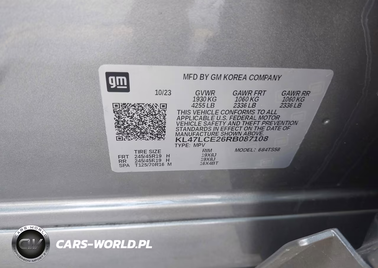 2024 Buick Envista Avenir Fwd VIN:KL47LCE26RB087108 - 9