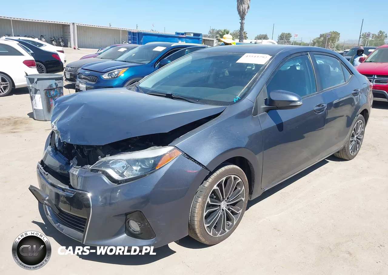 2014 Toyota Corolla S Plus VIN:5YFBURHE6EP163766 - 2