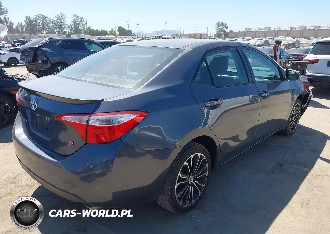 2014 Toyota Corolla S Plus VIN:5YFBURHE6EP163766 - 4
