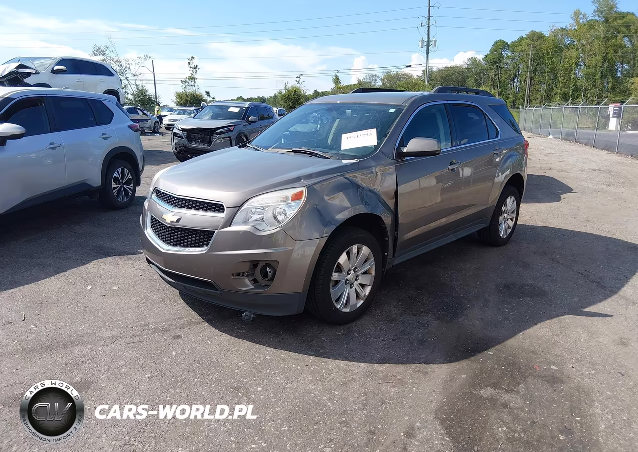 2011 Chevrolet Equinox Lt W-2Lt VIN:2CNALPEC6B6450748 - 2